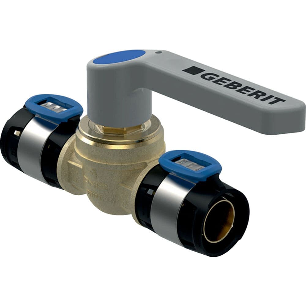 Geberit FlowFit vanne à bille à sertir D32 vue 1