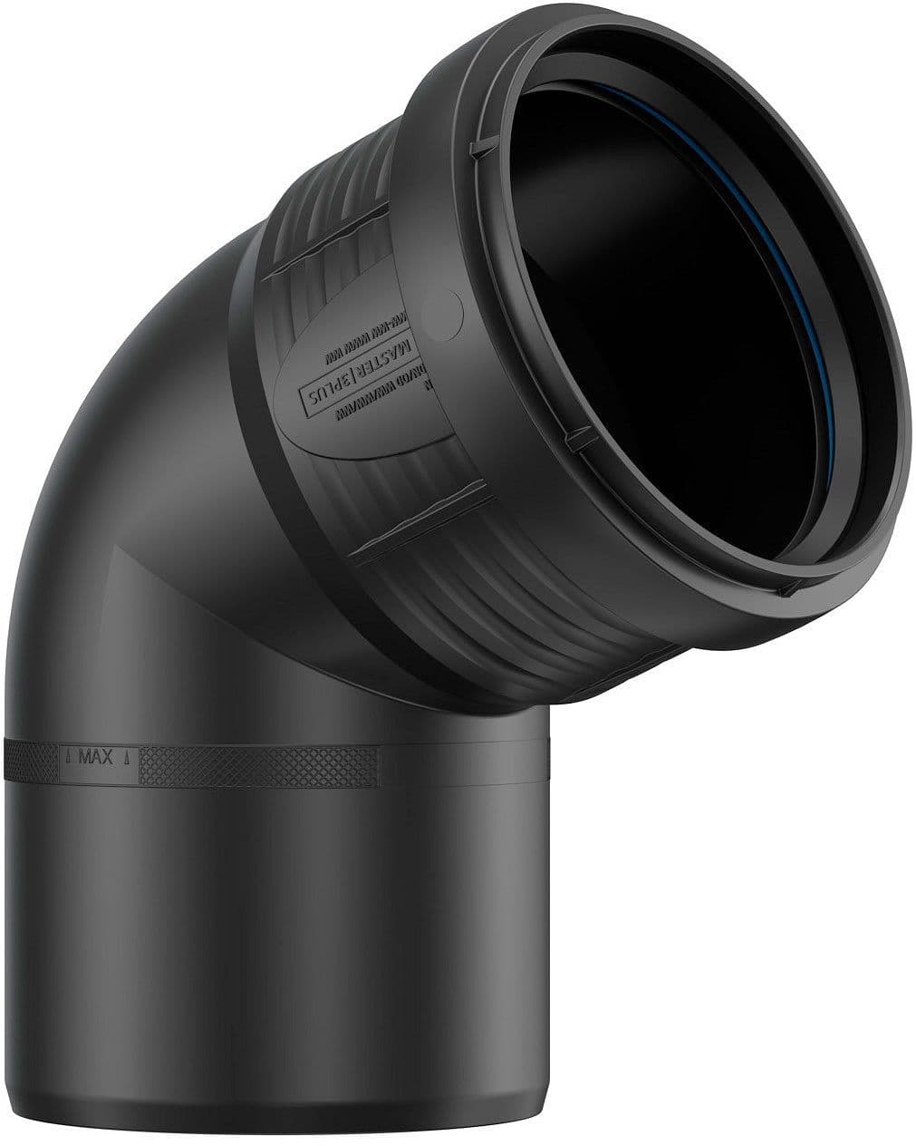 COUDE PP 67,5°MF 90MM NOIR vue 1