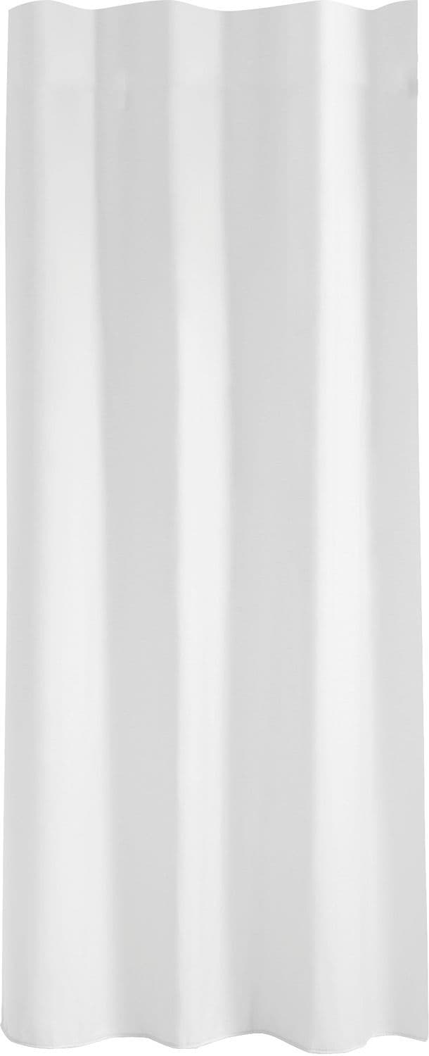 RIDEAU DOUCHE TEXTILE SEALSKIN 240CM MADEIRA BLANC 16 ŒILLETS vue 1