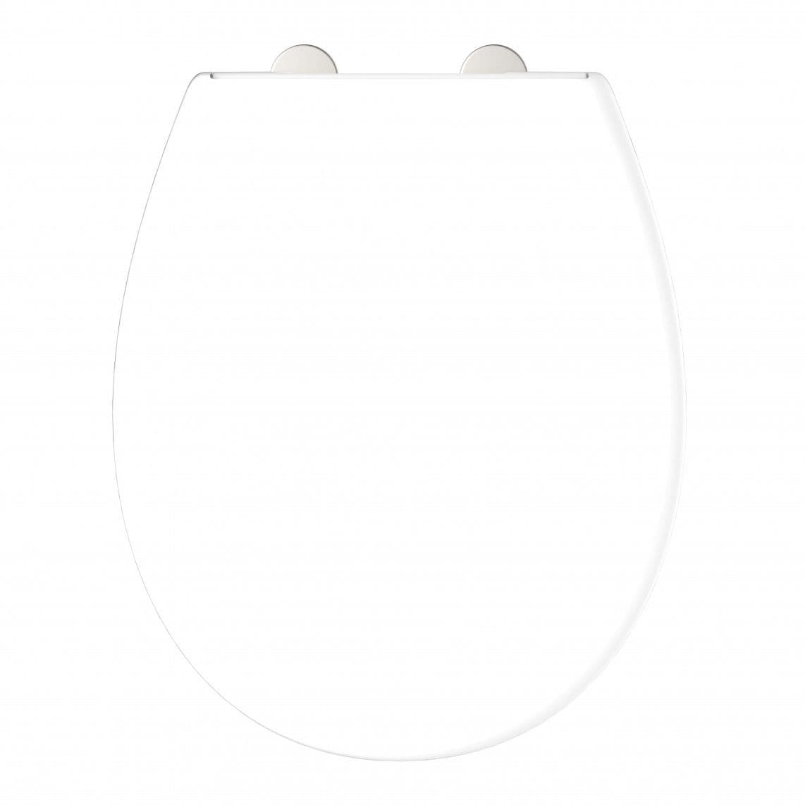 82850 Abattant wc en duroplast WHITE, Made in Europe, avec frein de chute et déclipsable, pierre odorante incluse vue 1