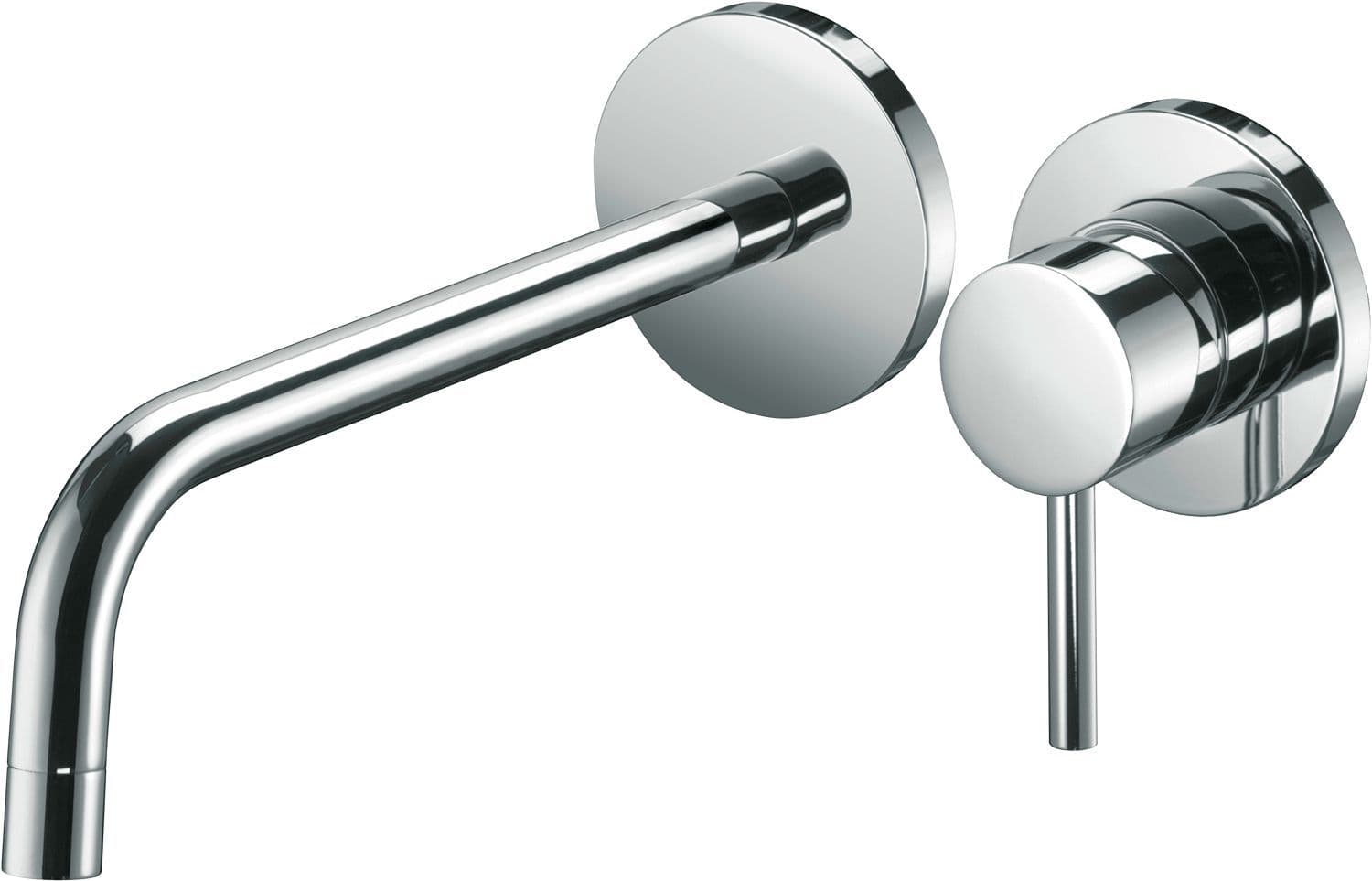 MITIGEUR LAVABO MURAL NORDICA SOFT 178MM COMPLET CHROME BY PAFFONI vue 1
