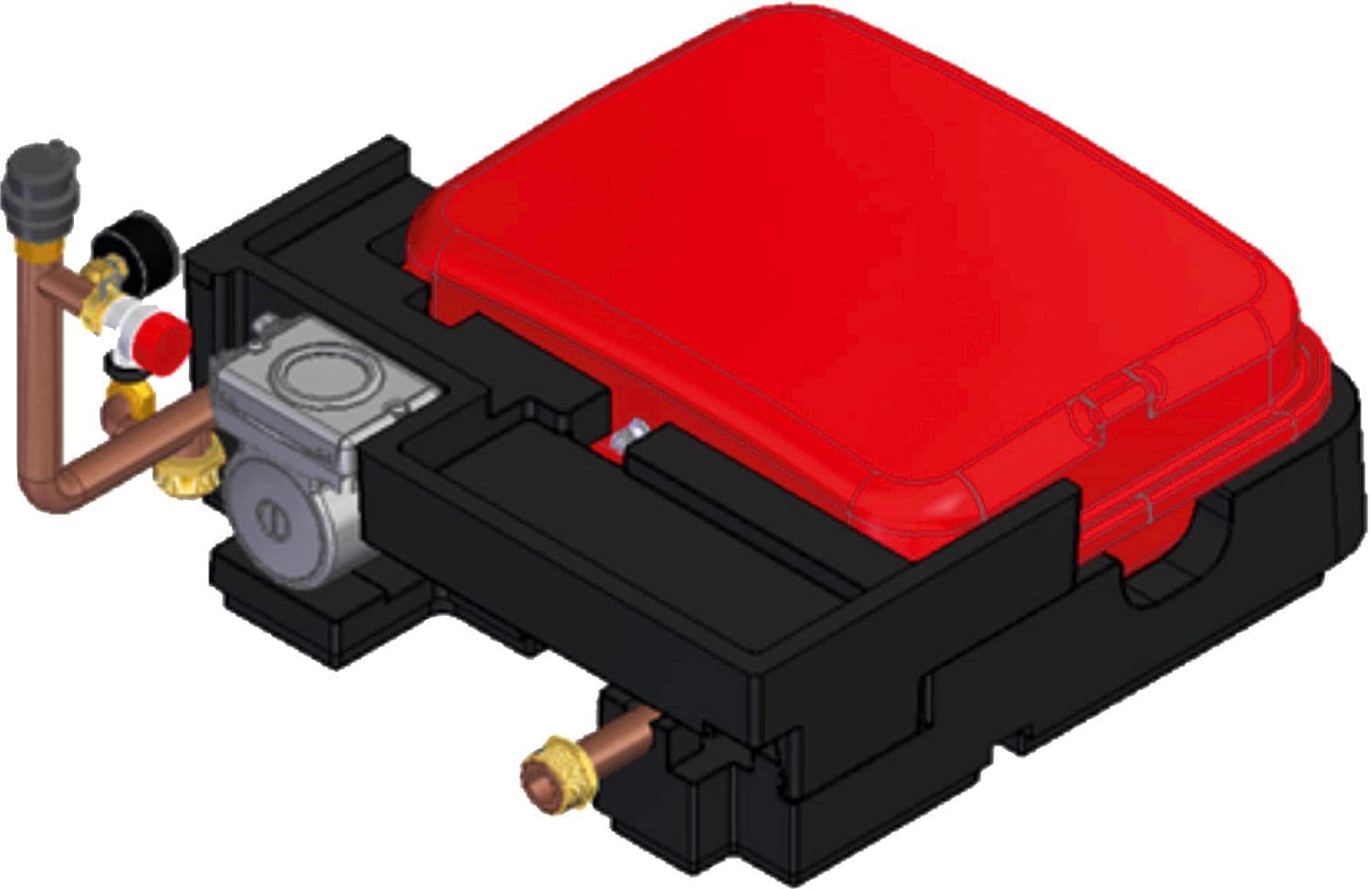 KIT DE LIAISON HYDRAULIQUE HERA CONDENS/LAVA REMEHA vue 1