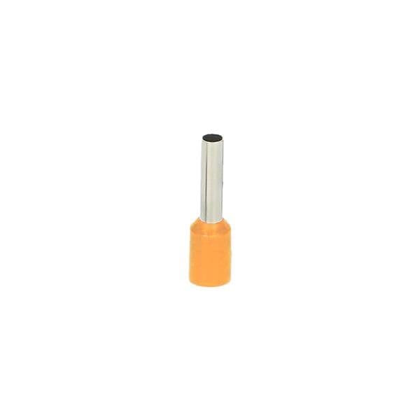 Embout de câble isolé section maximum 4mm² longueur du manchon en Cuivre: 10mm, 25 pièces vue 1