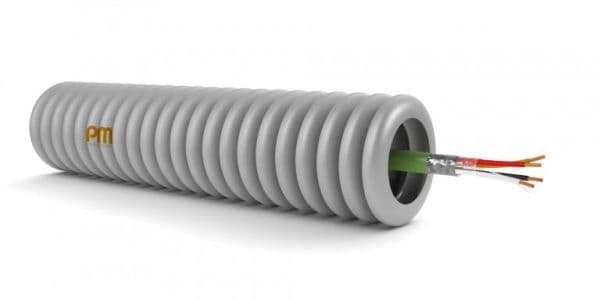 Tube précâblé Eib 2 x 2 x 0.8 Bus diamètre 16mm full Lsoh en rouleau de 100m classe CPR: CCA s1d1a1 vue 1