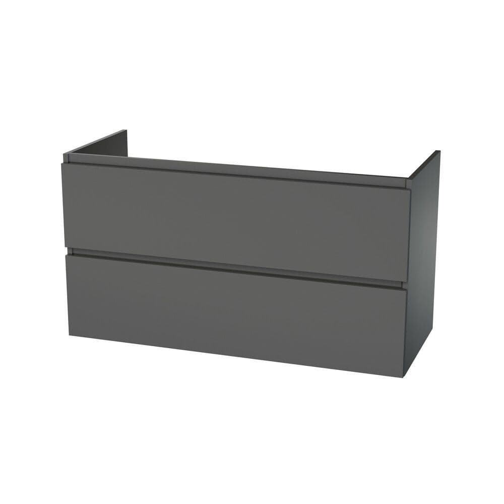 Van Marcke Ventus 45 Due sous-meuble B1200xH650xD455mm 2tiroirs Onyx vue 1