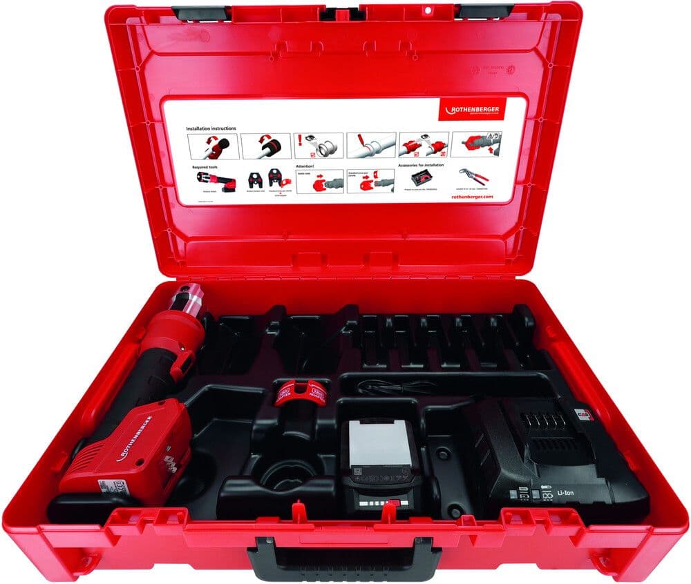 Rothenberger Romax Nano machine à sertir hybride vue 1