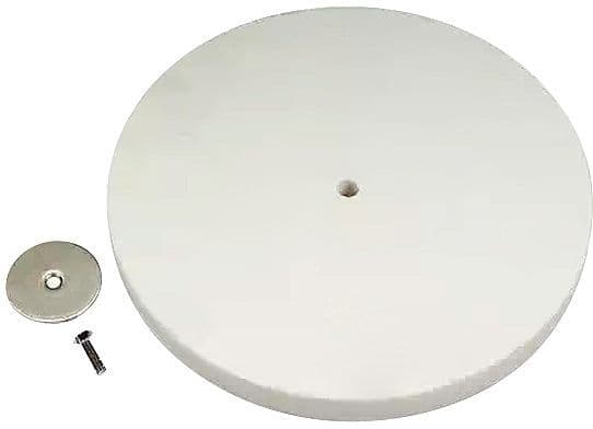ISOLANT, 16 MM AVEC ECROU ET RONDELLE vue 1
