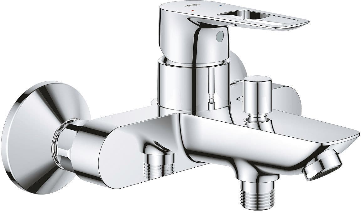 MITIGEUR BAIN BAULOOP FG NU CHROME vue 1