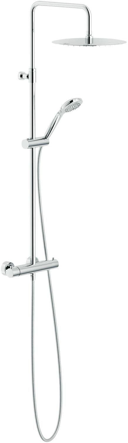 COLONNE DE DOUCHE+THERMOSTAT NORDICA 2.0 NOBILI 30CM CHROME 16L/MIN vue 1