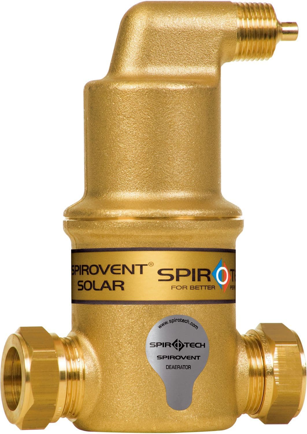 SEPARATEUR D'AIR SOLAR SPIROVENT HORIZONTAL 3/4" vue 1