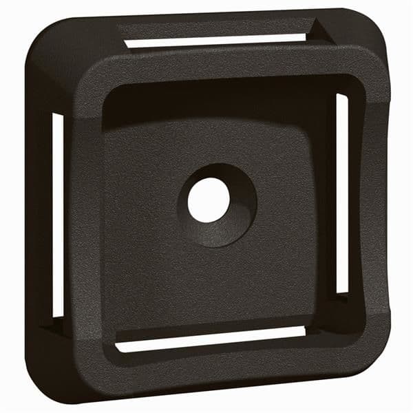 Embase adhésive Noire colliers colring largeur 20mm vue 1