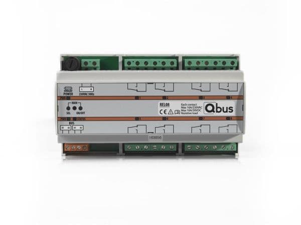 Module de relais (8 x 16A) vue 1