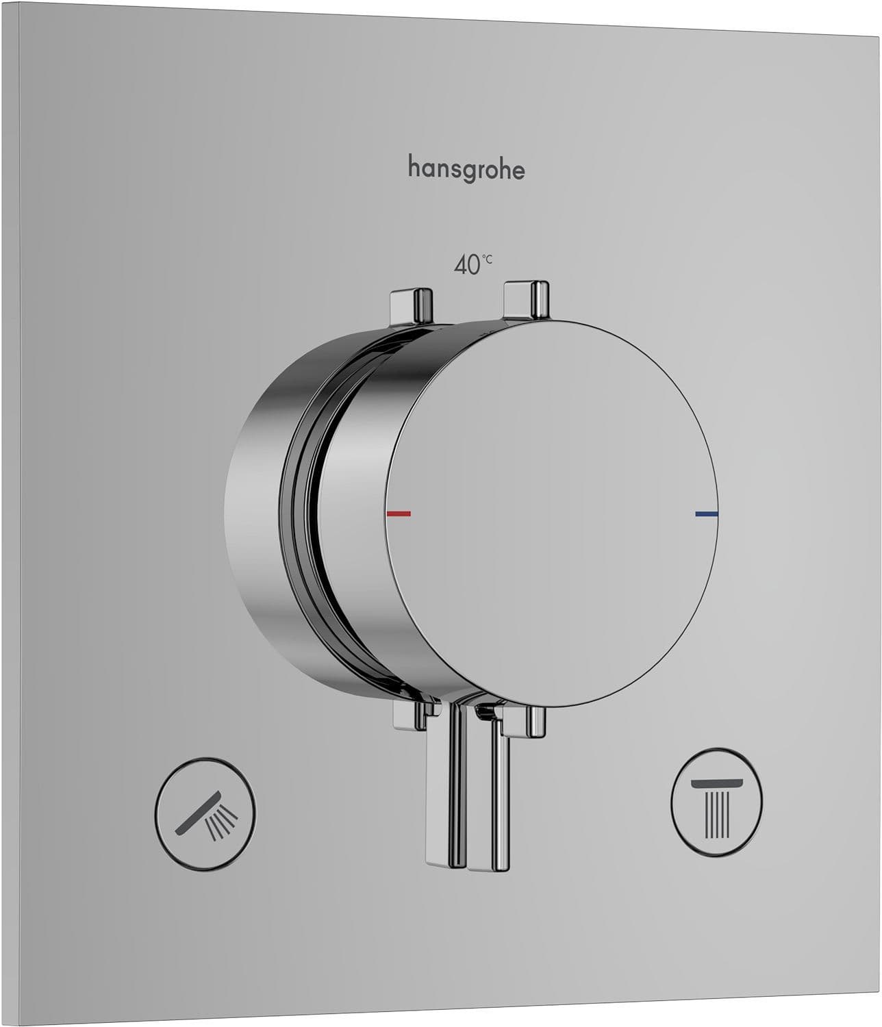 SET DE FINITION THERMOSTAT+2 ROBINET ECOSTAT COMFORT E CHROME vue 1