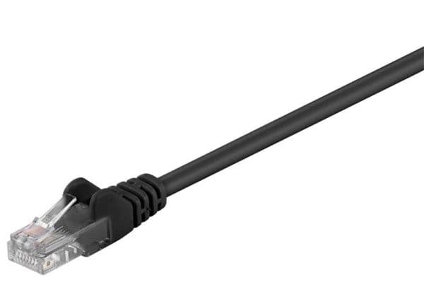 UTP patchcable Logon U/UTP cat5E 2m Noir vue 1