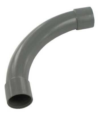 Coude 16mm Gris Ral 7037 vue 1
