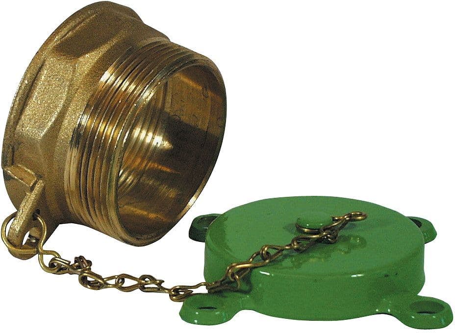BOUCHON DE REMPLISSAGE POUR RESERVOIR A HUILE VERT TS 50/50 2"X2" vue 1
