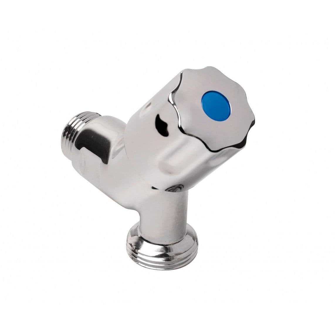 986300148 GA-Vanne murale en bref, 1/2" M x 3/4" M, avec clapet anti-retour vue 1