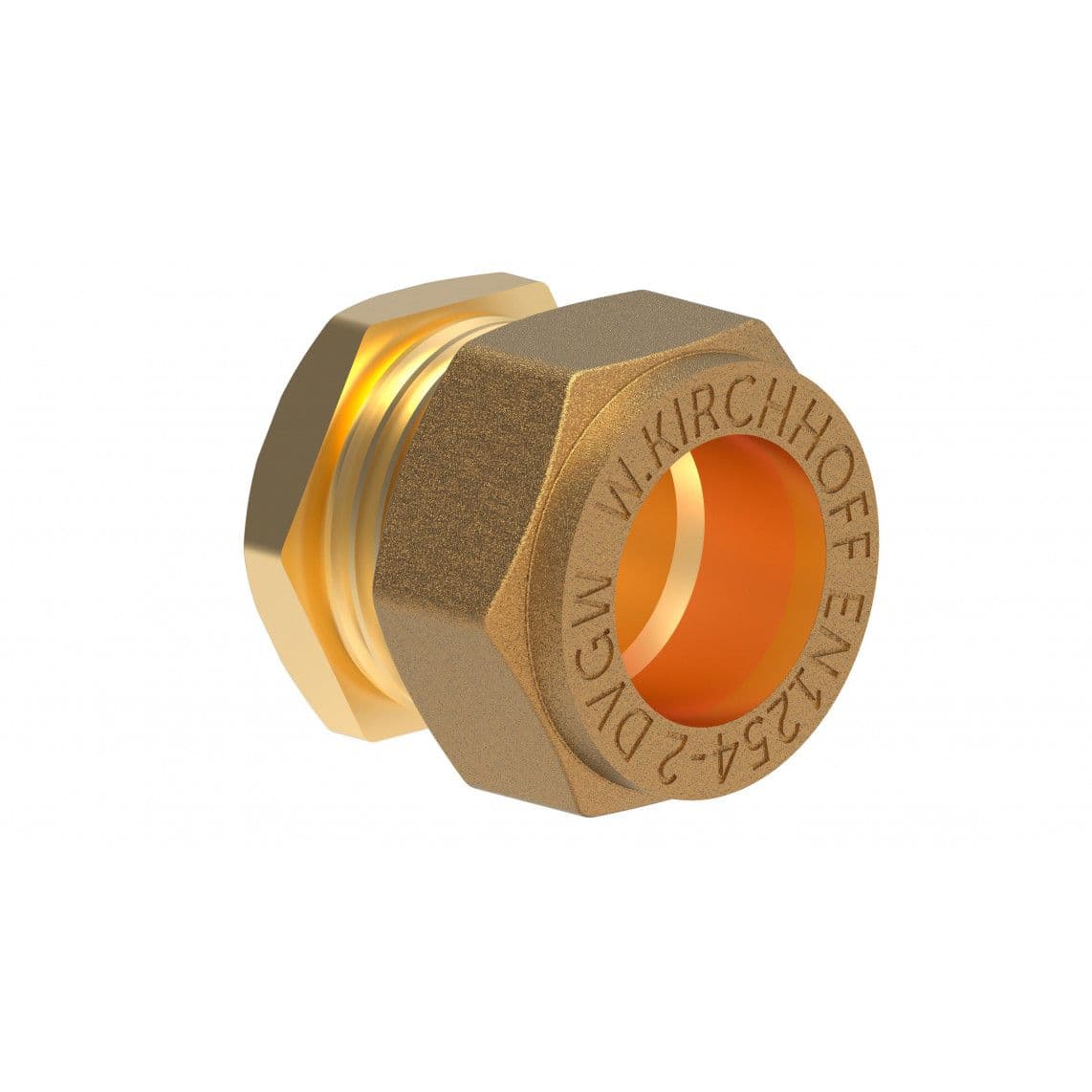 989459217 LT pièce d´extrémité, vierge, 15 mm, raccord à serrer pour tube en cuivre, vue 1