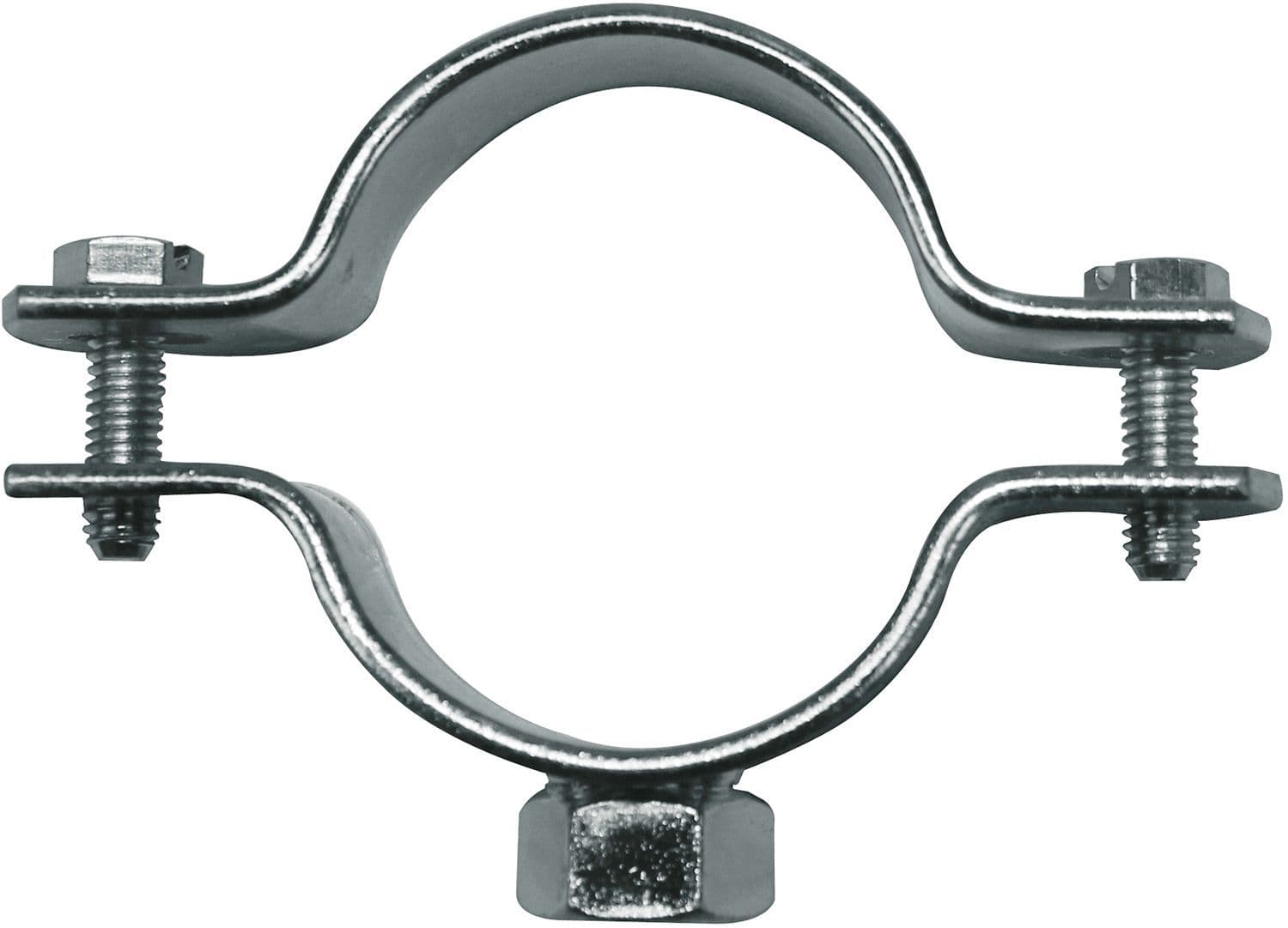 COLLIER GALVA PR.TUBE PE GEBERIT 75MM 1/2" vue 1