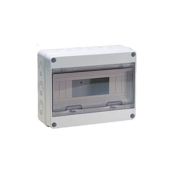 Coffret étanche 12 modules IP65 250 x 200 x 110mm vue 1