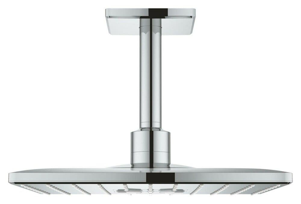 Grohe Rainshower SmartActive 310 Cube douche de tête set plafond 142mm 2jets vue 1
