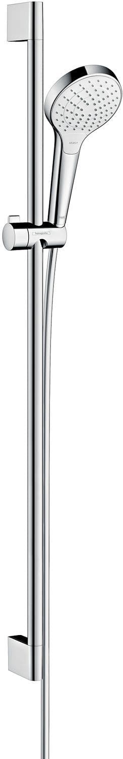 GARNITURE DE DOUCHE CROMA SELECT S VARIO HG 90CM BLANC-CHROME vue 1
