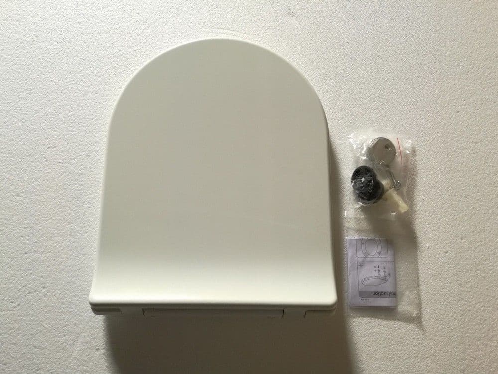 GO by Van Marcke Pureflow abattant fin softclose quick release vue 1
