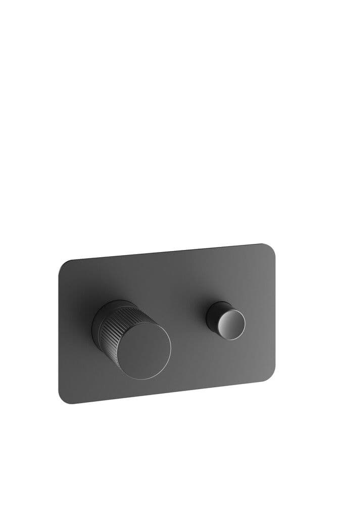 Van Marcke Ondine mitigeur douche à encastrer noir mat vue 1