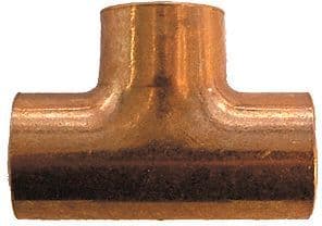 CUIVRE A SOUDER 90°T 22MM vue 1