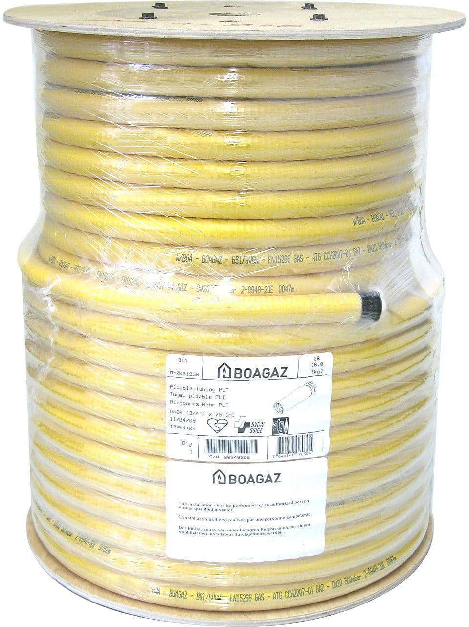 PLT TUYAU GAZ DN32 (5/4")PAR BOBINE 75M BOAGAZ vue 1