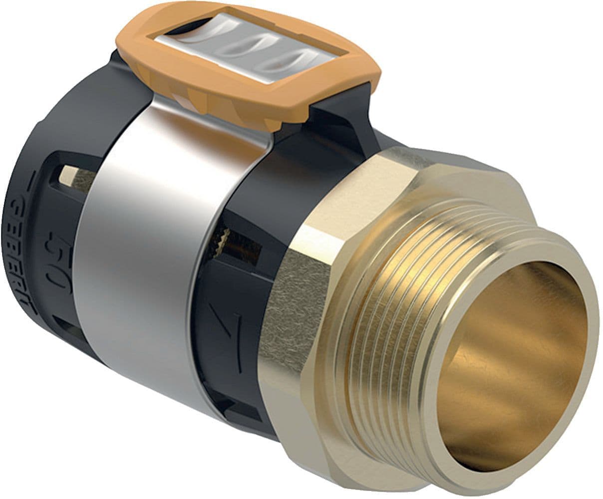 MANCHON 63MM 2"M FLOWFIT GEBERIT vue 1