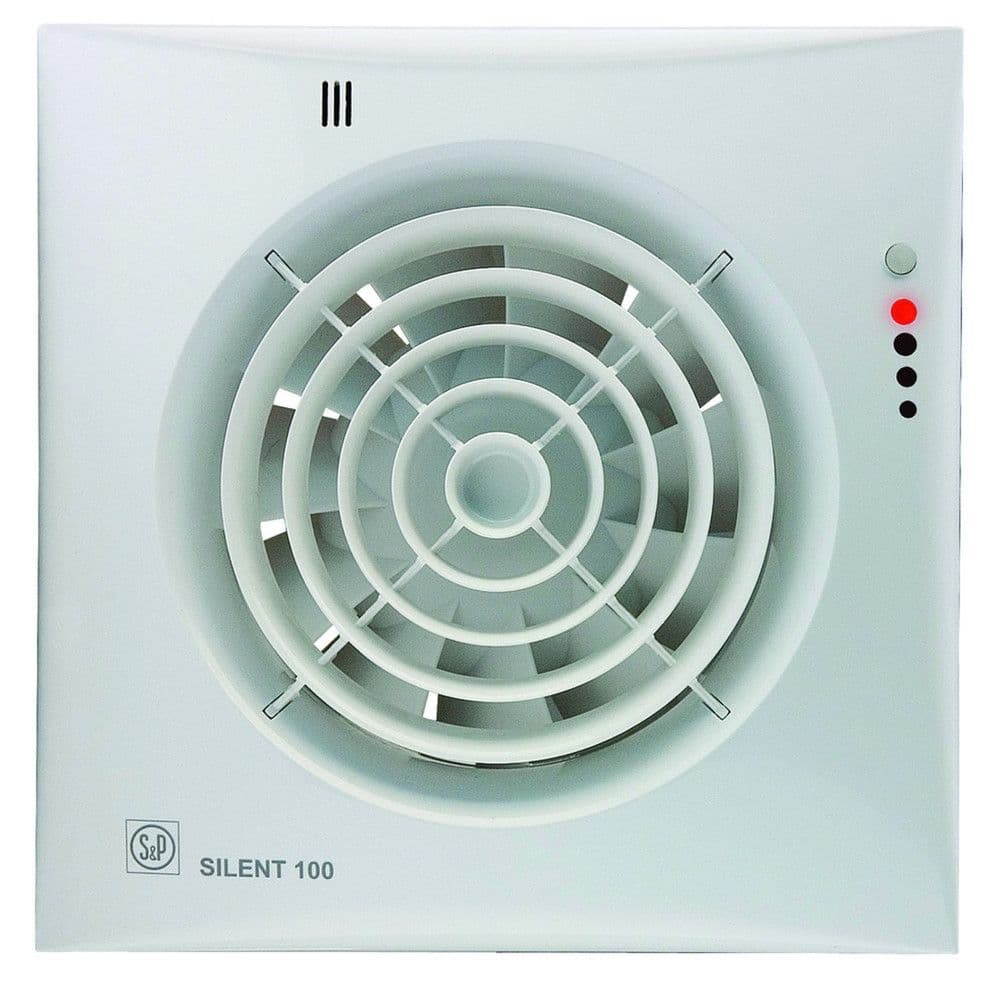 S&P SILENT 100CHZ TIMER HYGRO vue 1