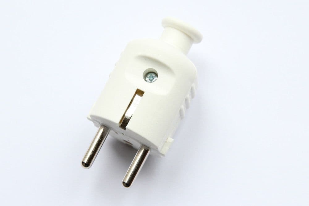 PRISE MÂLE BIP+T 16A BLANC vue 1