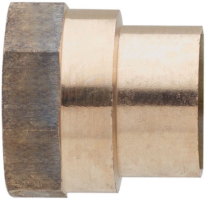 RACCORD A SOUDER LAITON 22MM 3/4"F vue 1