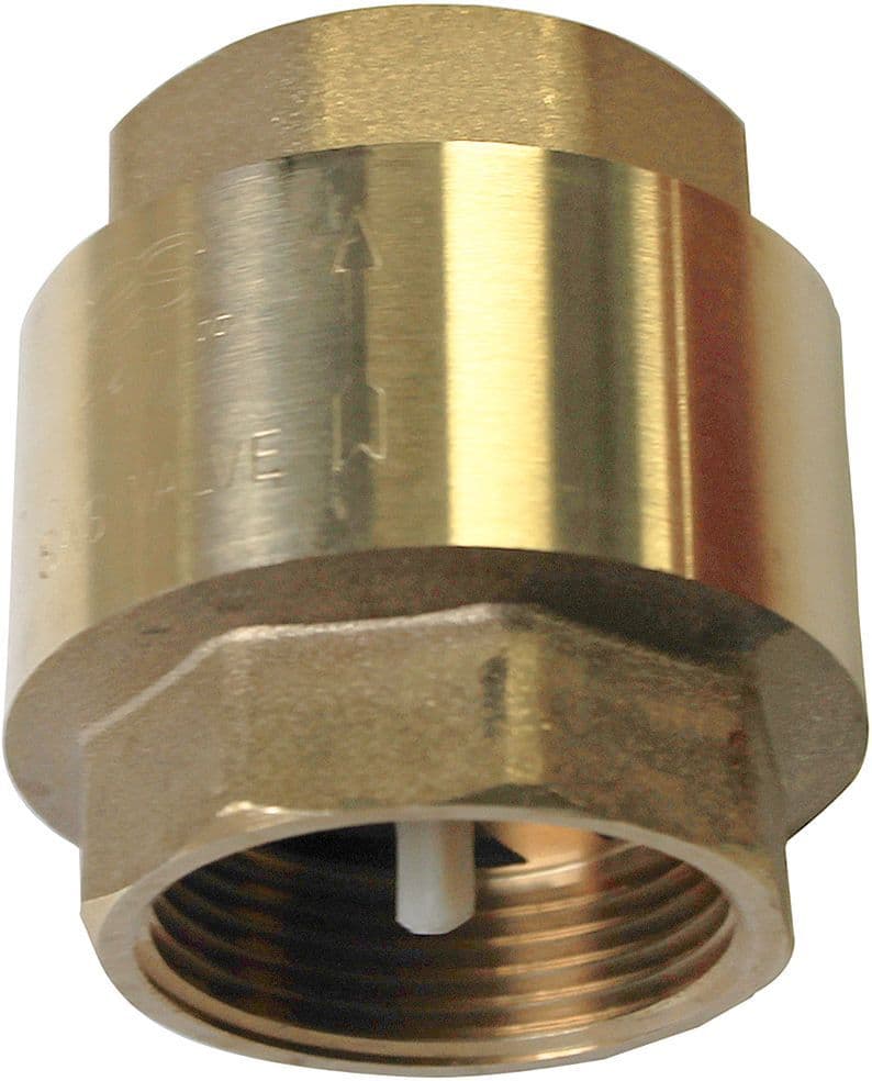 CLAPET ANTI-RETOUR LAITON 5/4"FF vue 1
