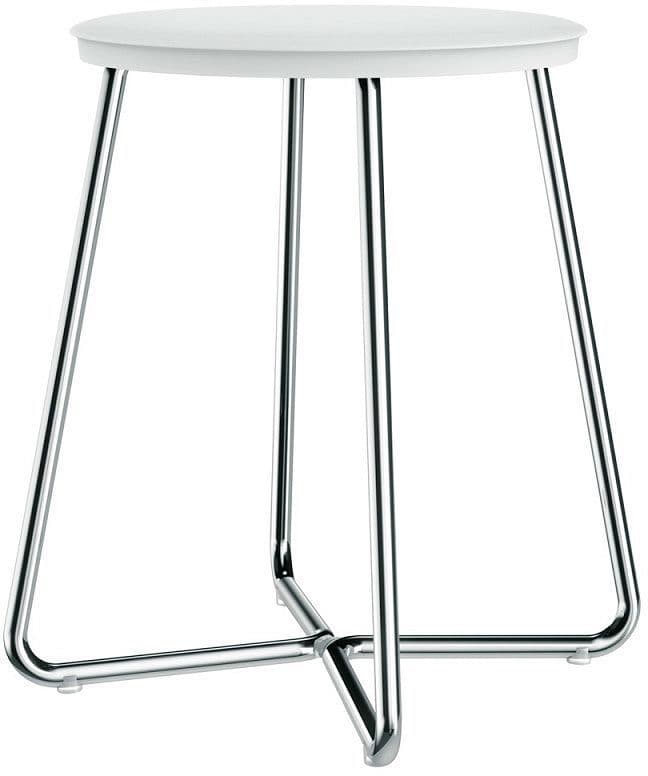 TABOURET ARCHITECT COSMIC CHROME/BLANC vue 1