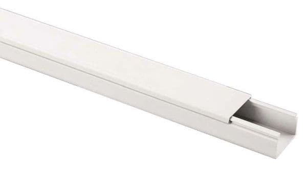 Goulotte Blanche base 15 x hauteur 17mm IP40 - 2m vue 1