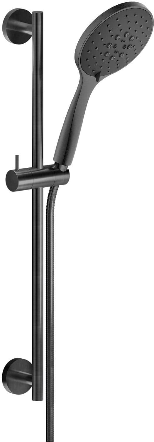 SET DE DOUCHE AVEC DOUCHETTE 3-JET NOBILI 610MM GRAPHITE BROSSÉ vue 1