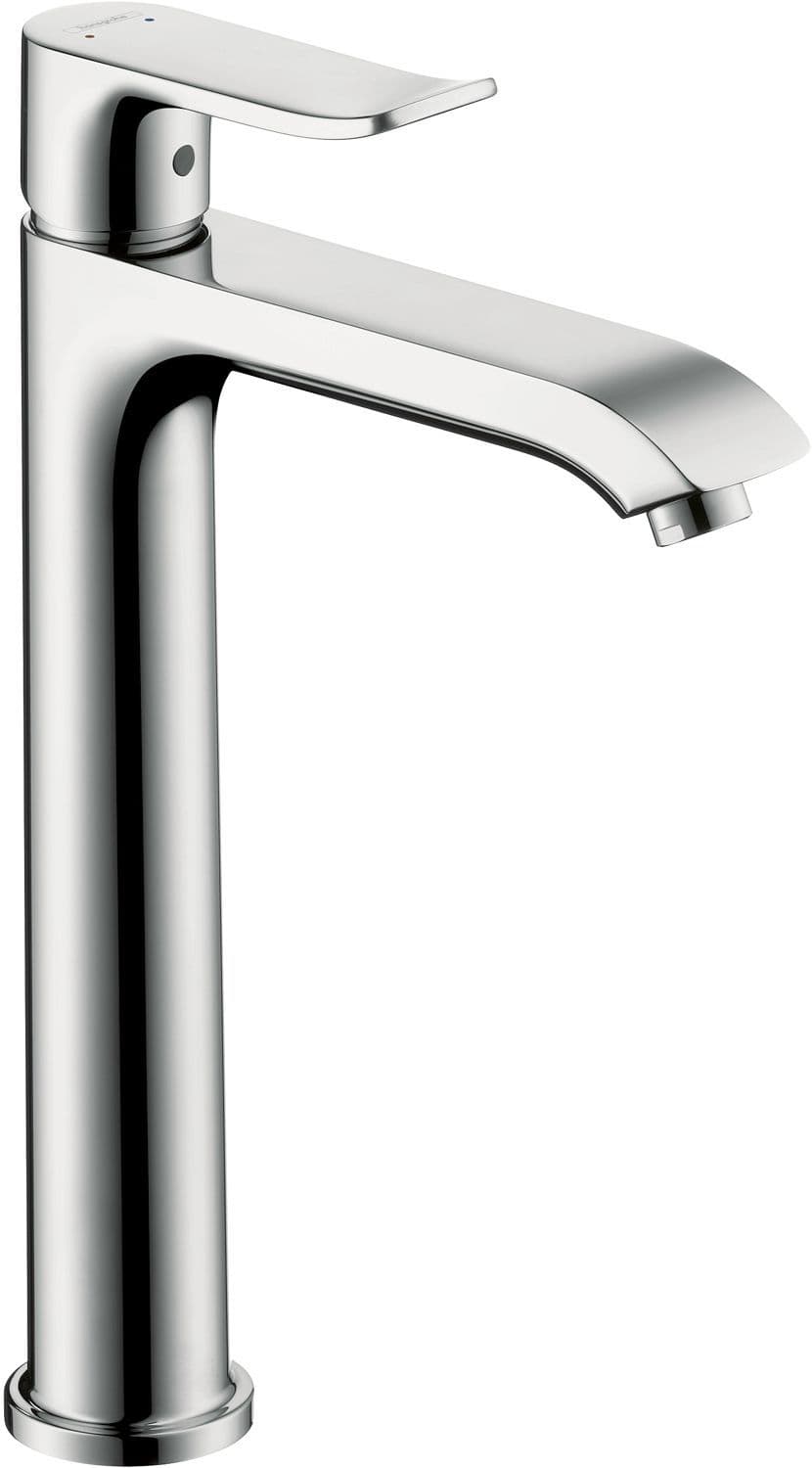MITIGEUR LAVABO METRIS 200 HANSGROHE VIDAGE AUTOMATIQUE CHROME vue 1