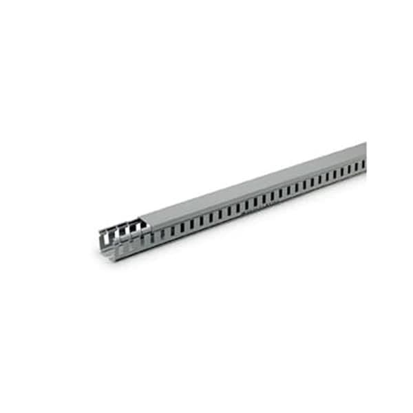 Goulotte de câblage 8 / 2mm largeur: 60mm, hauteur: 60mm, Ral 7030 vue 1