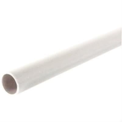Tube PVC métrique 20mm Blanc vue 1