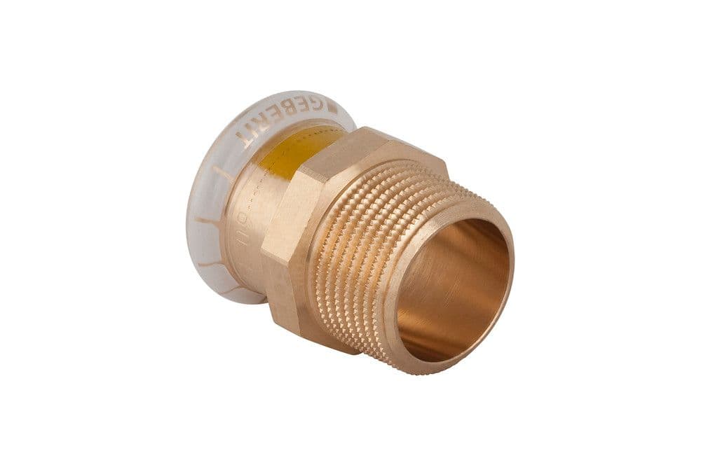 Geberit Mapress cuivre gaz mamelon D35-5/4M vue 1