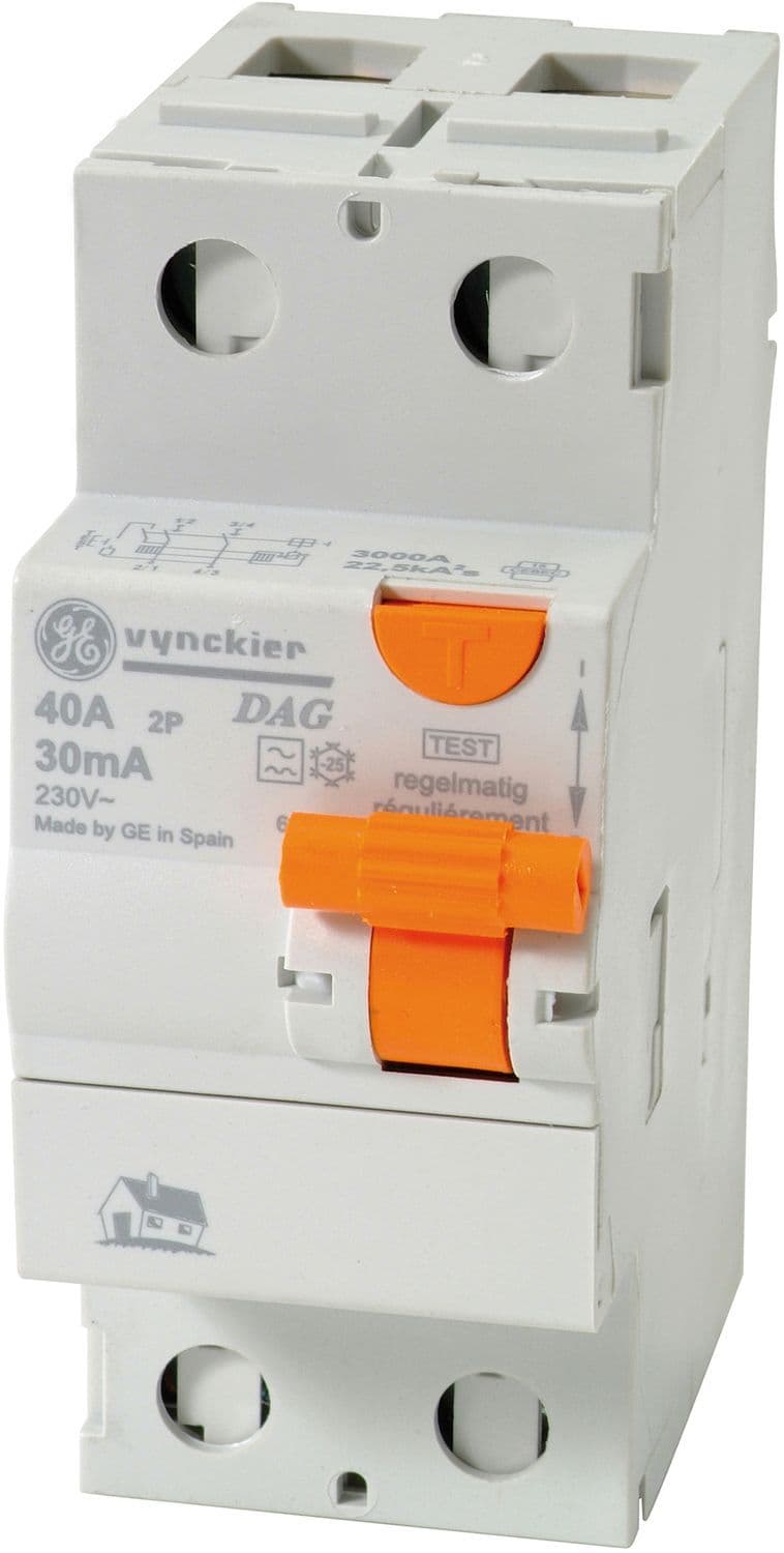 DISJONCTEUR-DIFFER.2P 40A 30mA vue 1