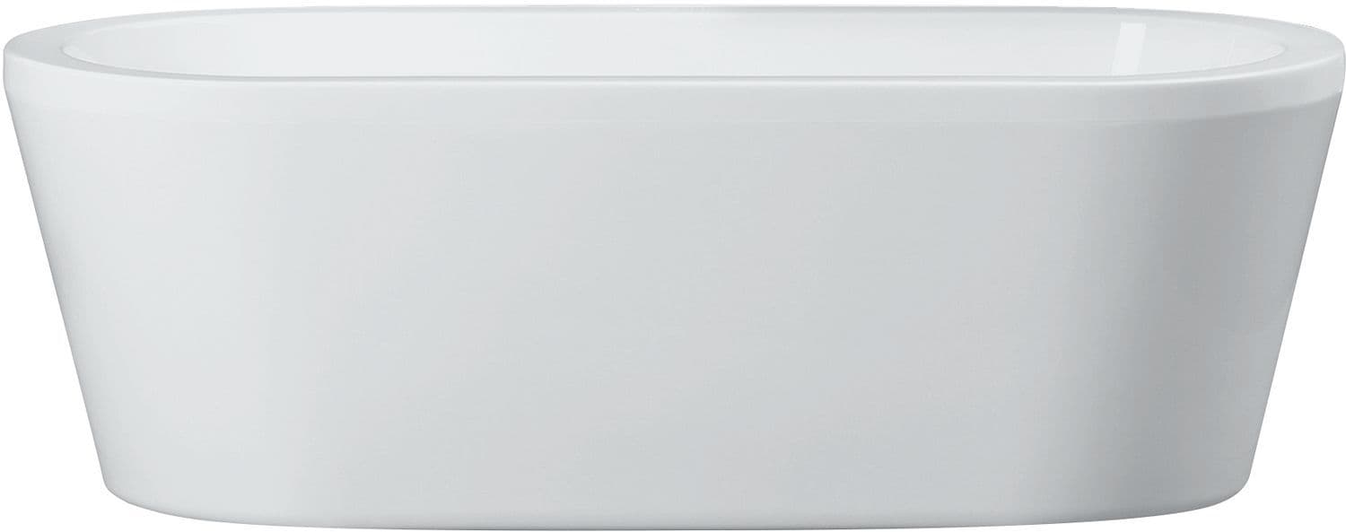BAIGNOIRE LIBRE POOL+ ACRYL 180-80 BLANC+ SET DE FINITION VIDAGE BLANC vue 1