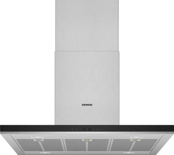 Hotte IQ500 Décoratif - îlot Box, 90cm, Inox, iQdrive, 3 niveaux + 2 intensifs, 445 / 867,1m³ / h, 5 vue 1
