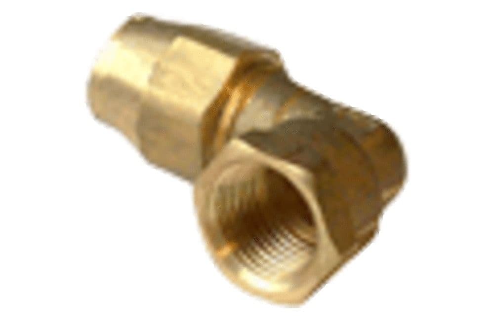 Van Marcke raccord biconique G coude laiton 3/4"F x 22 mm vue 1