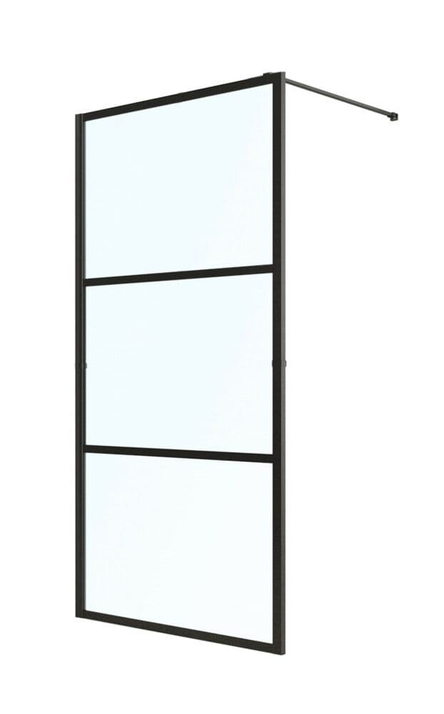 GO by Van Marcke Padua 3 panneaux verre haut et bas transparent milieu opaque vue 1