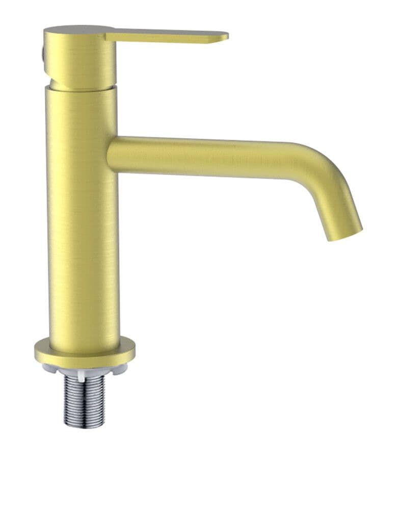 GO Van Marcke Verona robinet lave-mains or brossé vue 1