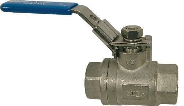 ROBINET A BILLE INOX A4 4/4"FF vue 1