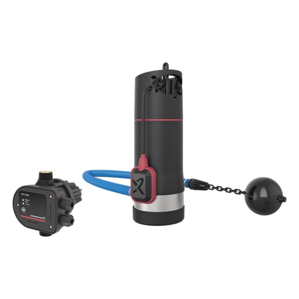 Grundfos SB BOOSTER 3-45 AW+PM start paquet de récupération d'eau pluie PP-GF30 vue 1